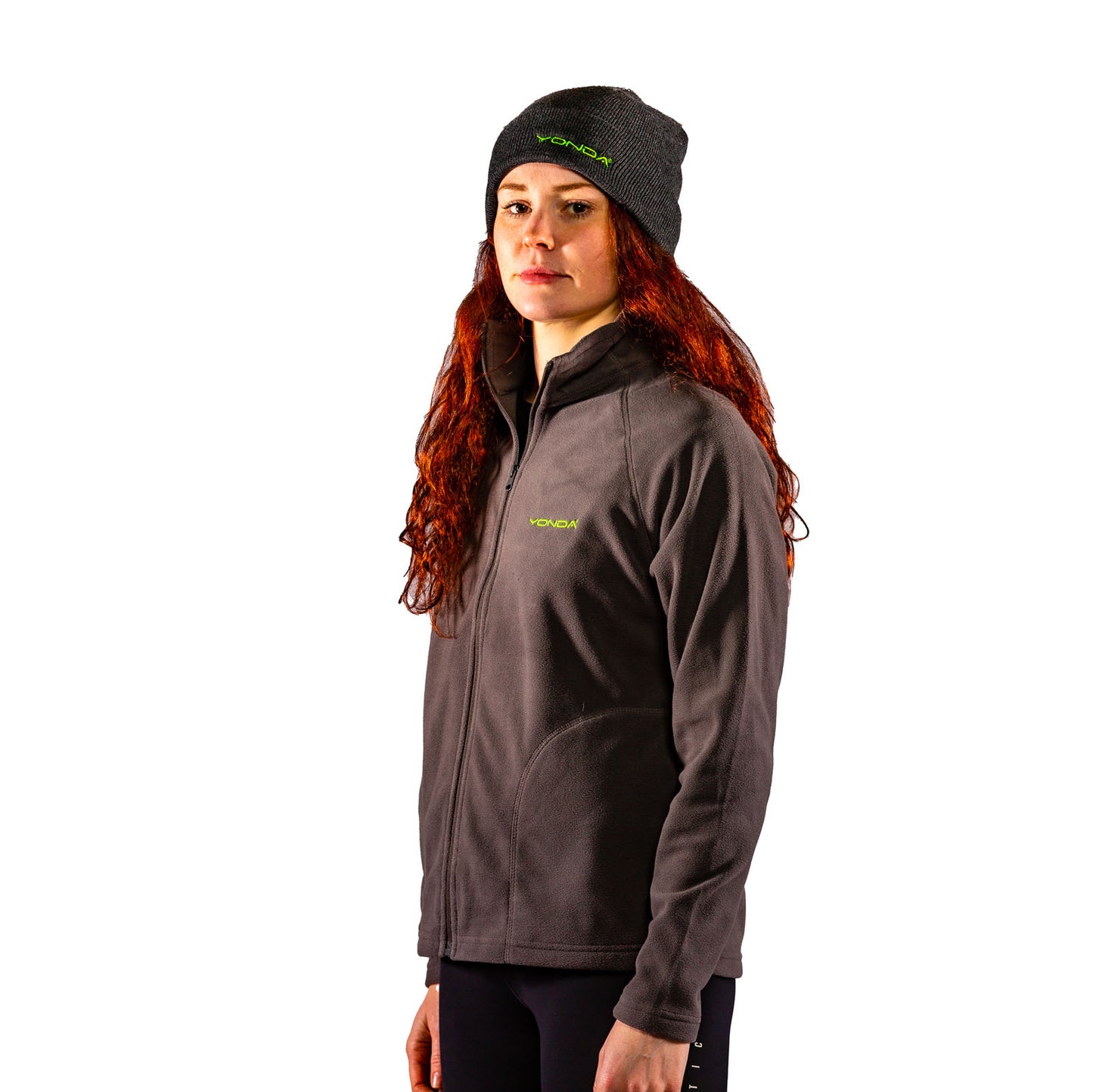 Beanie and microfleece female grey2
