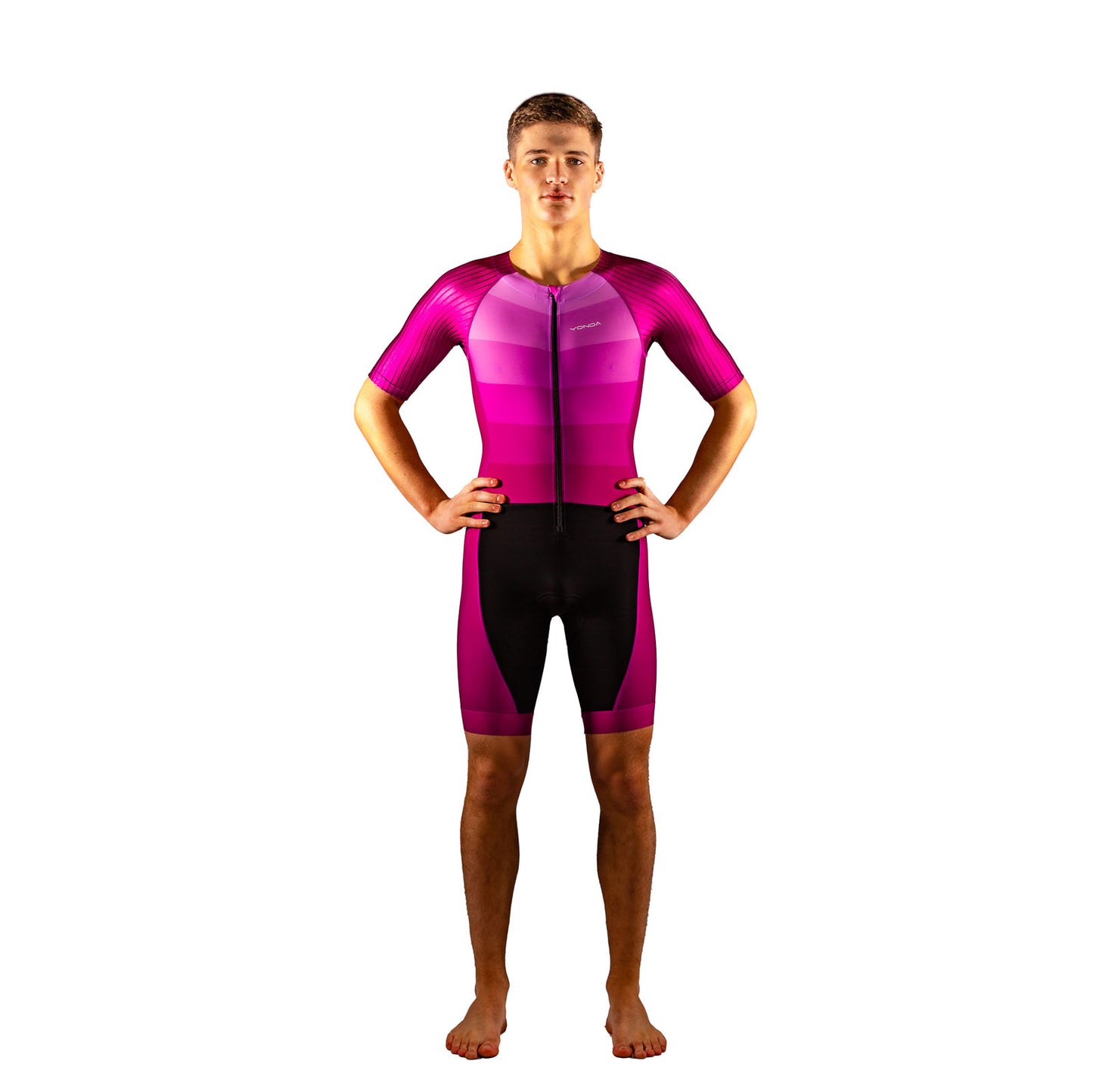 Ombre racesuit purple male