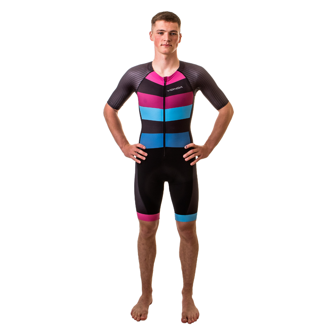 Skinsuit tonal blue -mens front