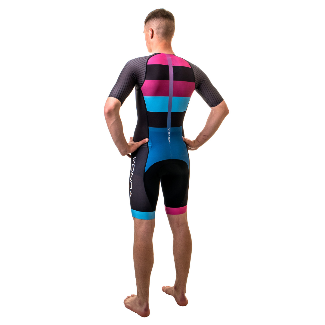 Skinsuit tonal blue - mens side