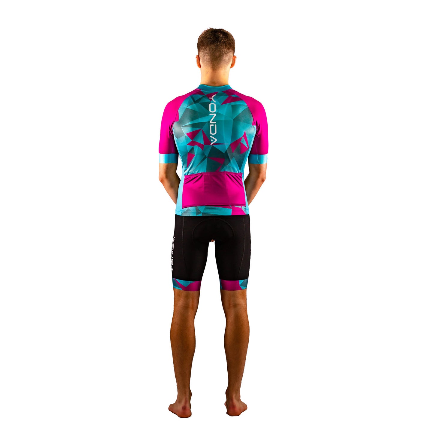 Astratto blu race shirt & Astratto blu bib shorts male4